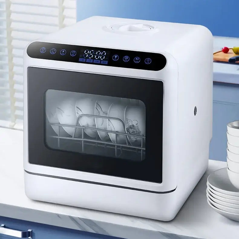 Efficient Dishwasher with Built-in Tank & Sterilization - LUXURISS