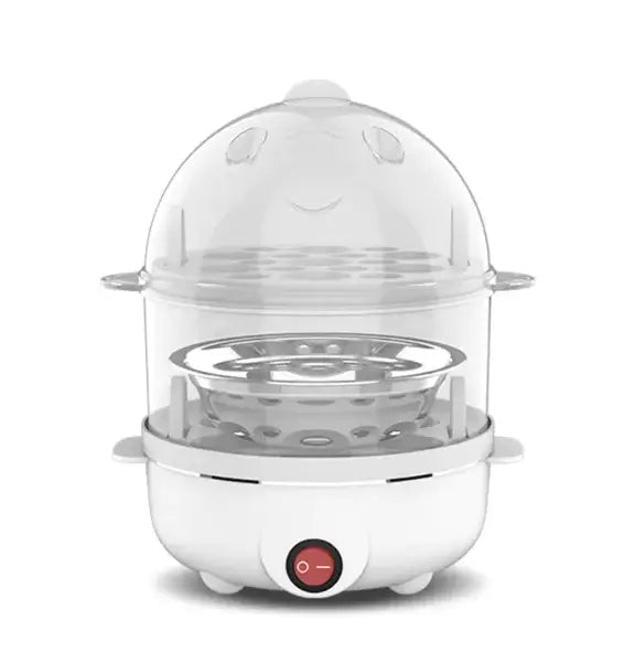 Dual-Layer Egg Master – Stainless Steel Cooker - LUXURISS