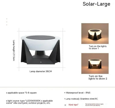 EcoBright Solar Post Light - LUXURISS