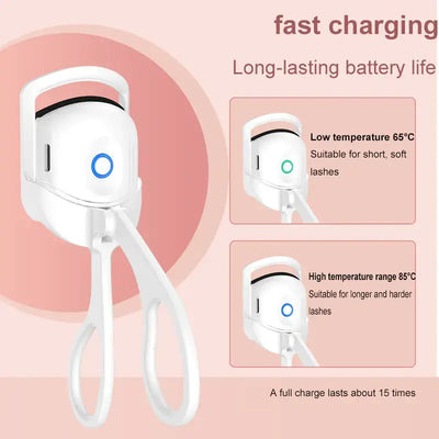 Portable Electric Heated Eyelash Curler - LUXURISS