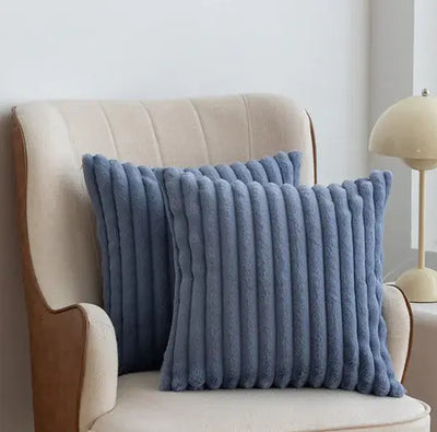 Scandinavian Soft Faux Rabbit Cushion Cover - LUXURISS