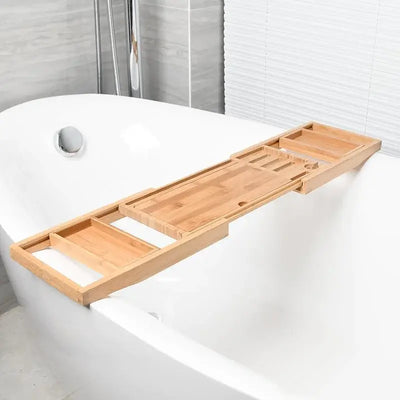 Elegant Wood Bath Caddy - LUXURISS