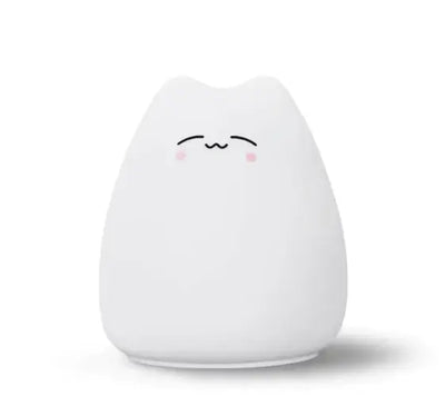Cute cartoon night lamp with a smiling face, perfect for colorful ambiance and children's rooms.