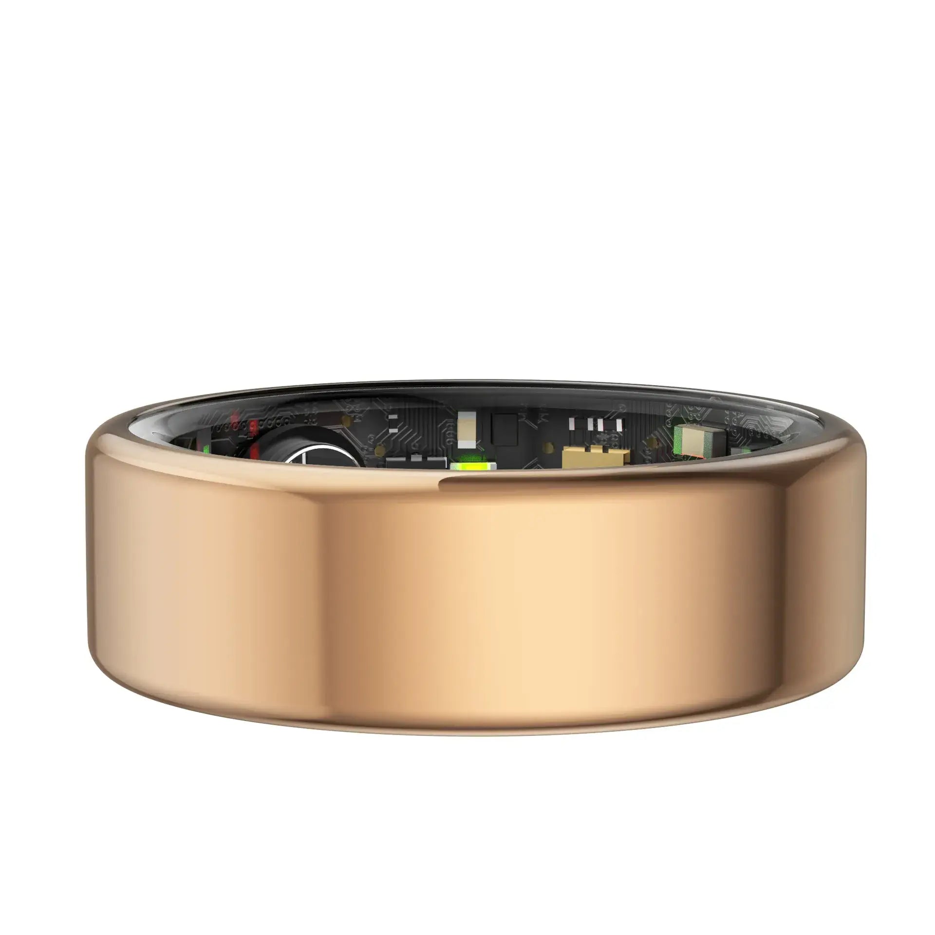 Wellness tracking smart ring showcasing its sleek design and advanced health monitoring features.