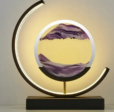 Eastern Hourglass Glass Table Lamp - LUXURISS