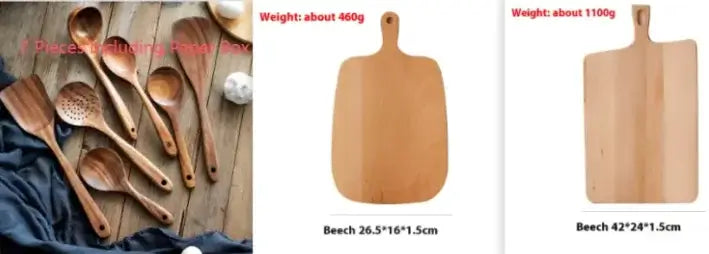 Eco-Friendly Wooden Spatula Sets - LUXURISS