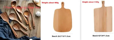 Eco-Friendly Wooden Spatula Sets - LUXURISS