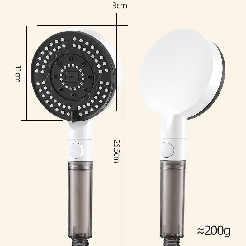 Six-Gear Multi-Function Shower Head - LUXURISS