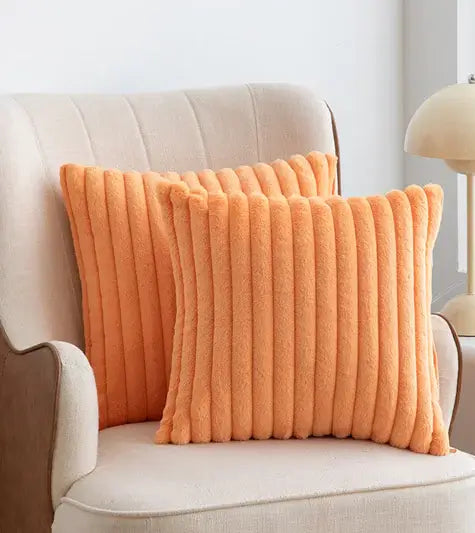 Scandinavian Soft Faux Rabbit Cushion Cover - LUXURISS
