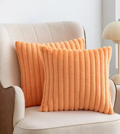 Scandinavian Soft Faux Rabbit Cushion Cover - LUXURISS