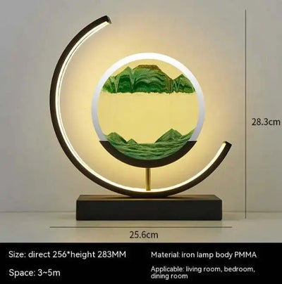 Eastern Hourglass Glass Table Lamp - LUXURISS