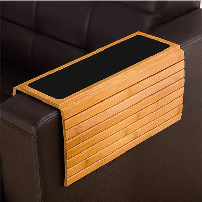 Sofa Armrest Tray with Phone Slot - LUXURISS
