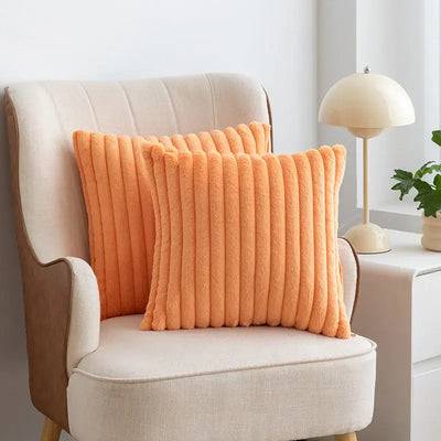 Scandinavian Soft Faux Rabbit Cushion Cover - LUXURISS