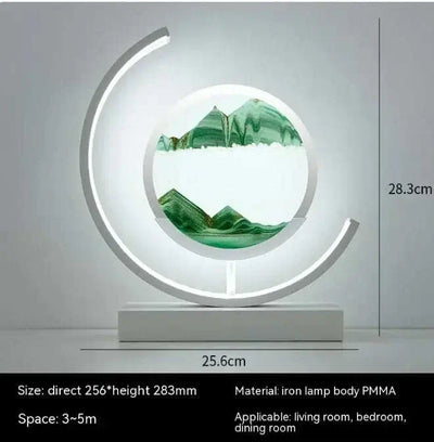 Eastern Hourglass Glass Table Lamp - LUXURISS
